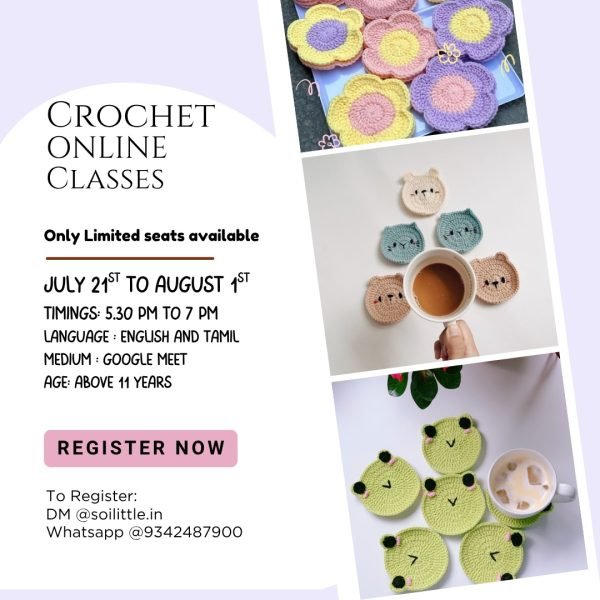 Basic Crochet Workshop (Online)