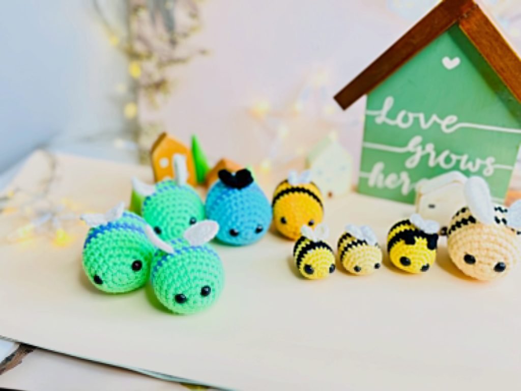 Bee Keychain