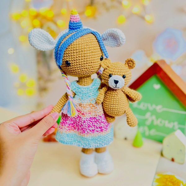 Unicorn Baby Girl - Custom Doll