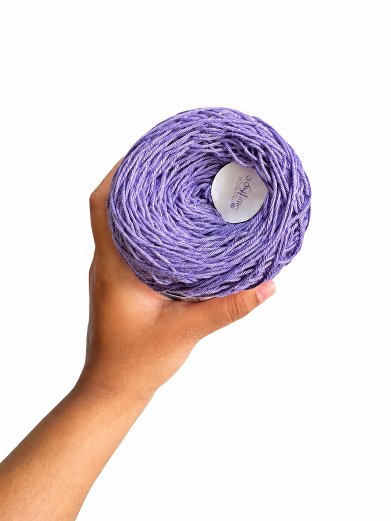100% Pure Cotton 4-Ply Yarn - 150g